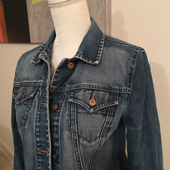 Gap - Dark Denim Jean Jacket - Picture 2 of 4